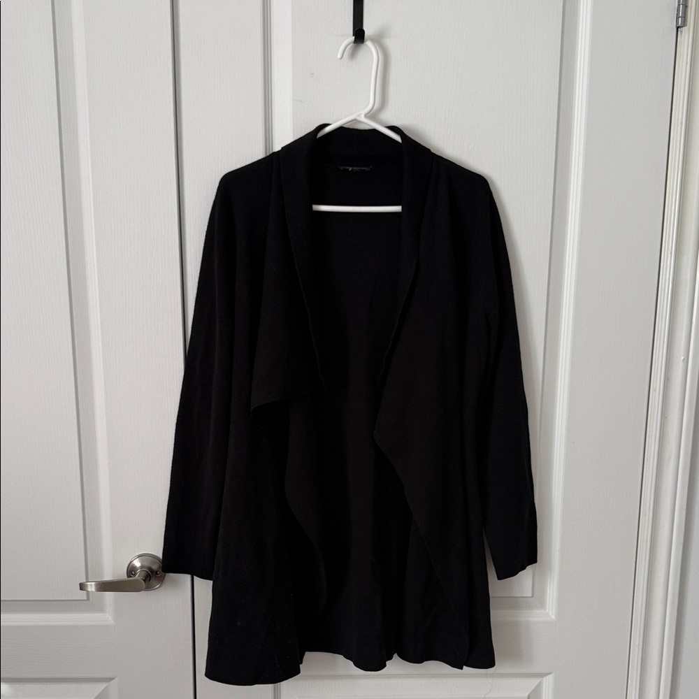 Eileen Fisher Shawl Cardigan Size M - Picture 3 of 5